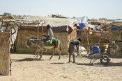 Adré informal settlement site in Chad